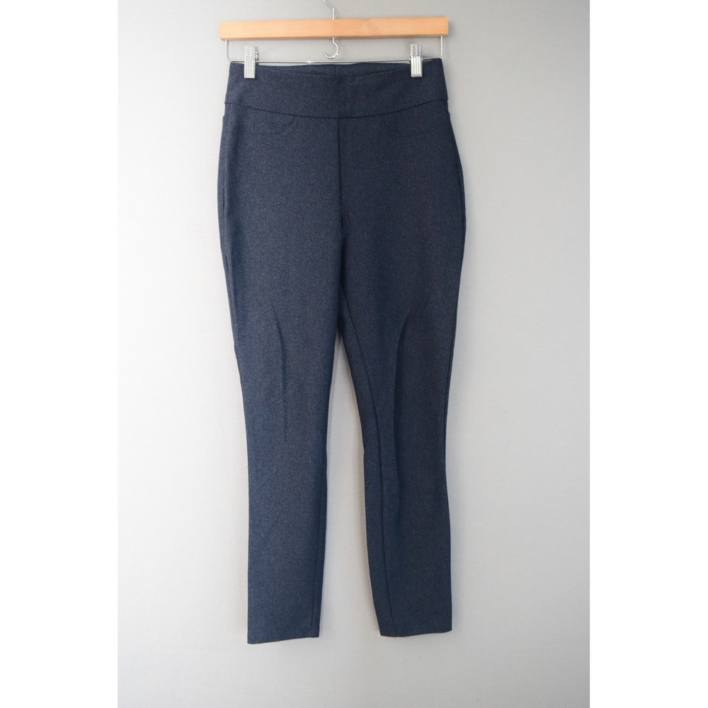 Honeylove Legging Pants Small Indigo Blue Denim Look Shapewear Womens Pants